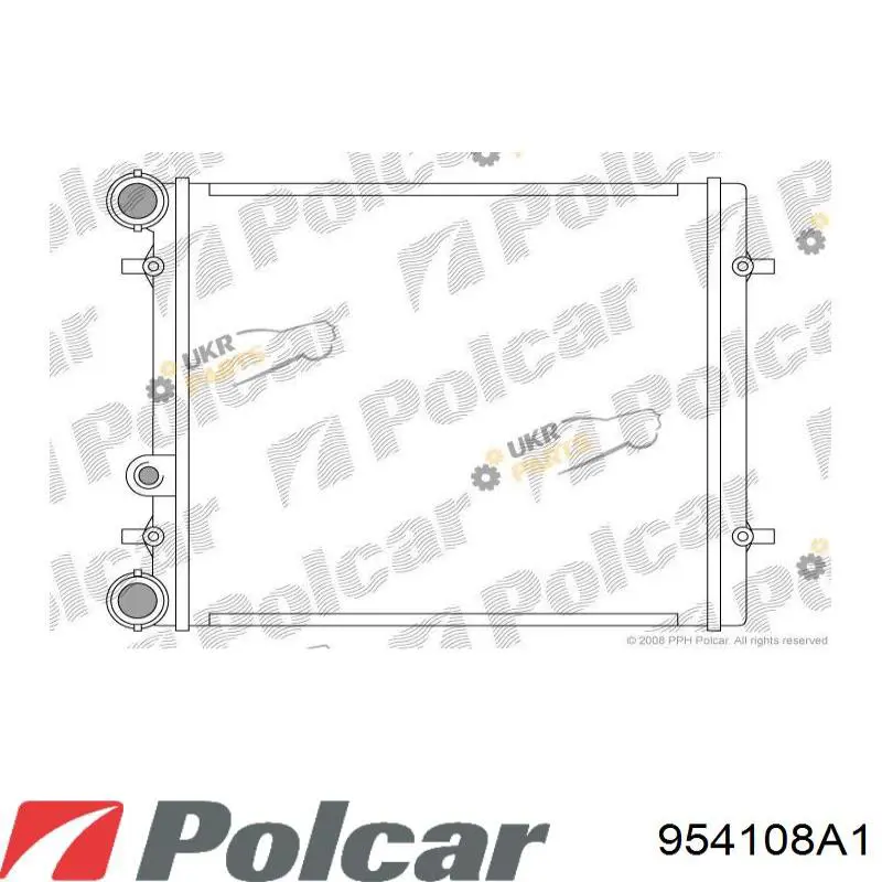 Comprar 954108A1 Polcar Radiador de auto