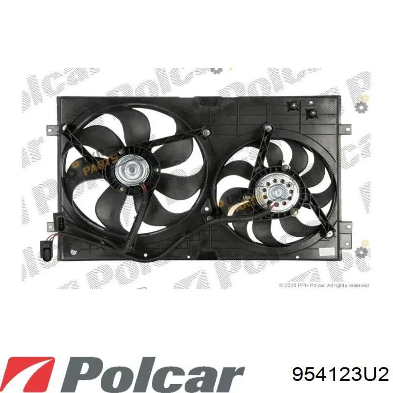 Ventilador del motor 954123U2 Polcar