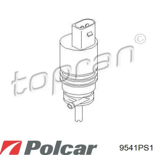Bomba de agua limpiaparabrisas, delantera Polcar 9541PS1 precio, desde 6,82 EUR