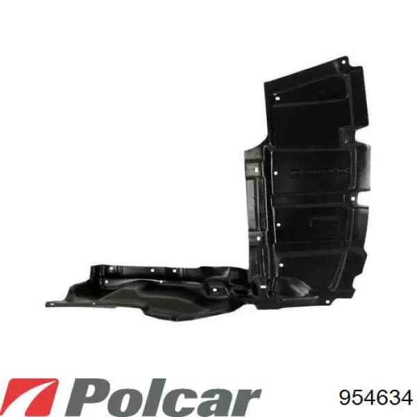 954634 Polcar soporte de radiador inferior (panel de montaje para foco)