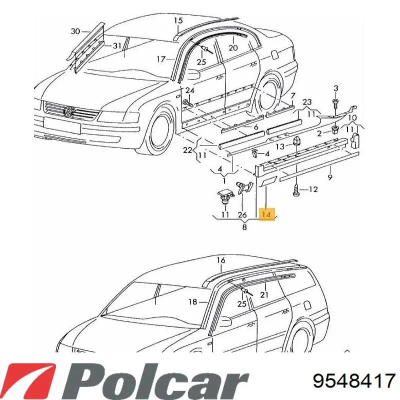 Tapón del orificio del gato AND 14853013 precio, desde 9,08 EUR