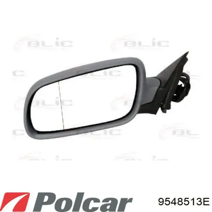 1U2857521B VAG Cristal de espejo retrovisor exterior izquierdo