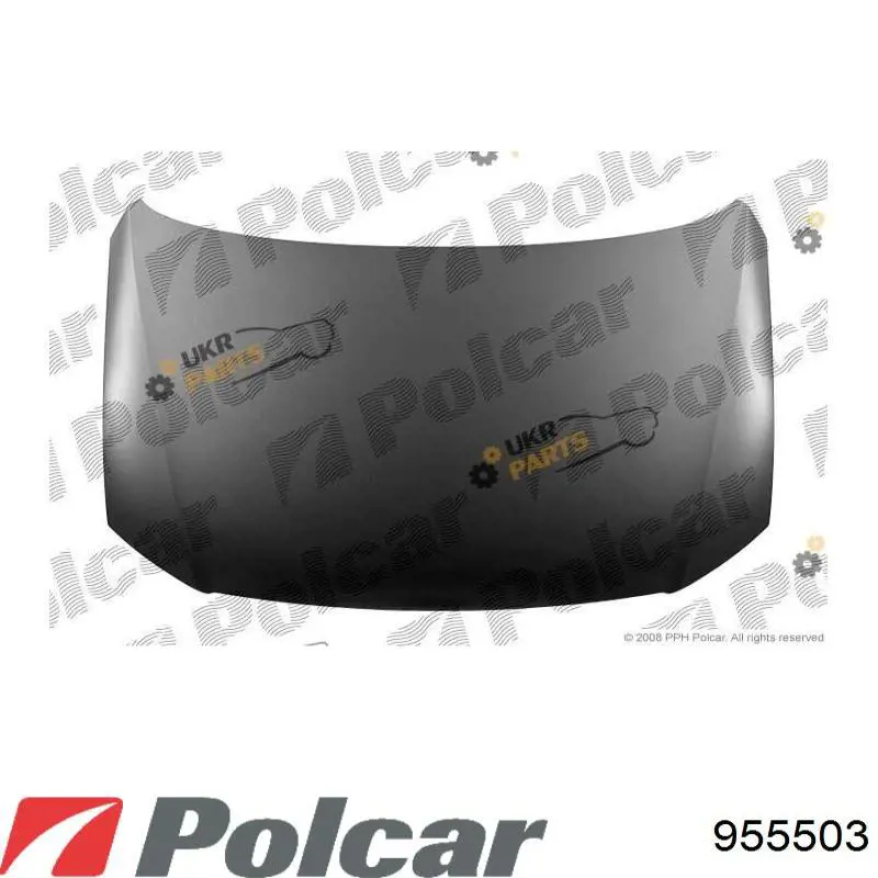 Capó del motor Polcar 955503 precio, desde 169,88 EUR