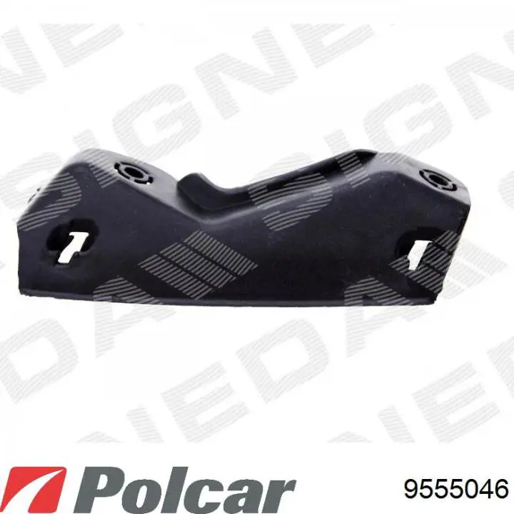 955504-6 Polcar soporte de parachoques delantero exterior derecho