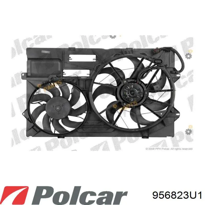 Ventilador del motor 956823U1 Polcar