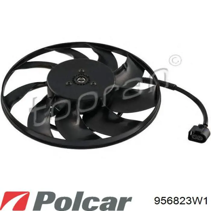 Ventilador de refrigeración del motor VAN Wezel 5896745