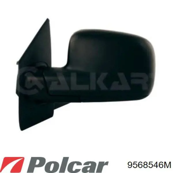 9568546M Polcar cristal de espejo retrovisor exterior izquierdo