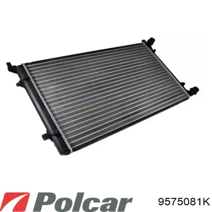 9575081K Polcar radiador refrigeración del motor