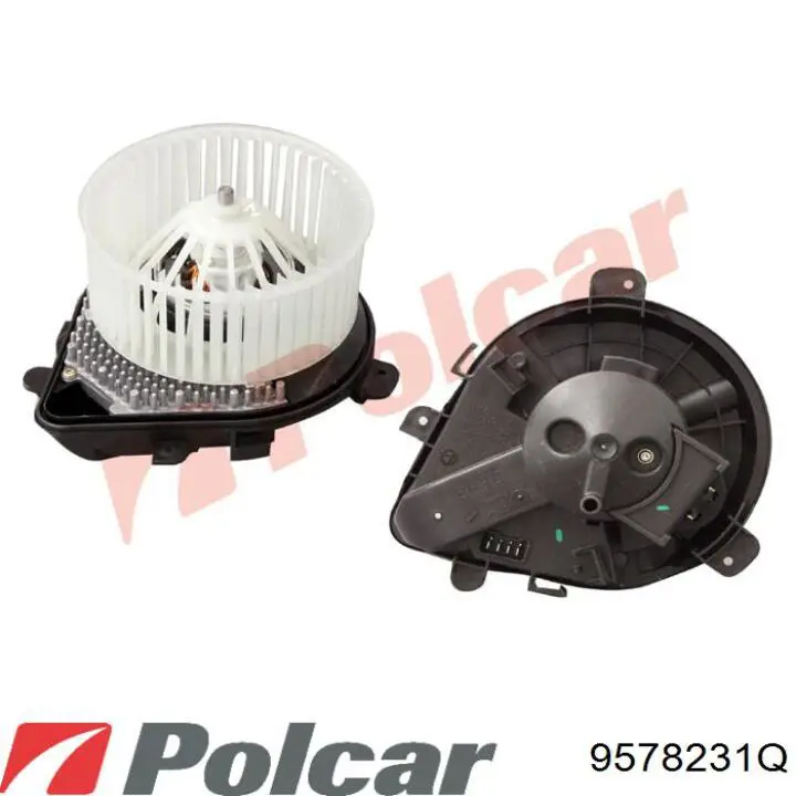 957823-1Q Polcar ventilador (rodete +motor refrigeración del motor con electromotor, izquierdo)