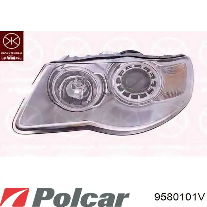 9580101V Polcar faro derecho