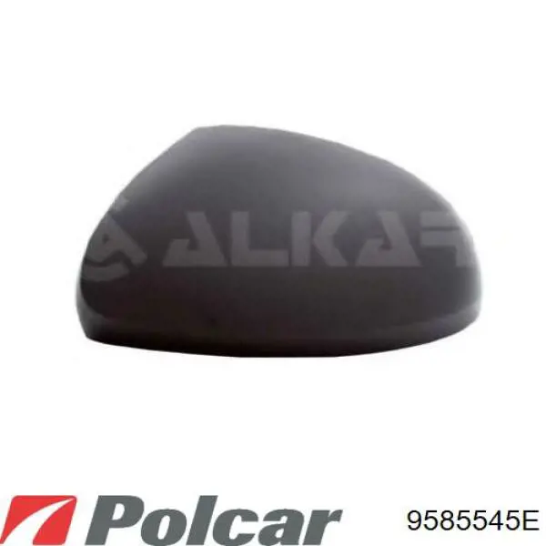 Cristal de espejo retrovisor exterior izquierdo 9585545E Polcar