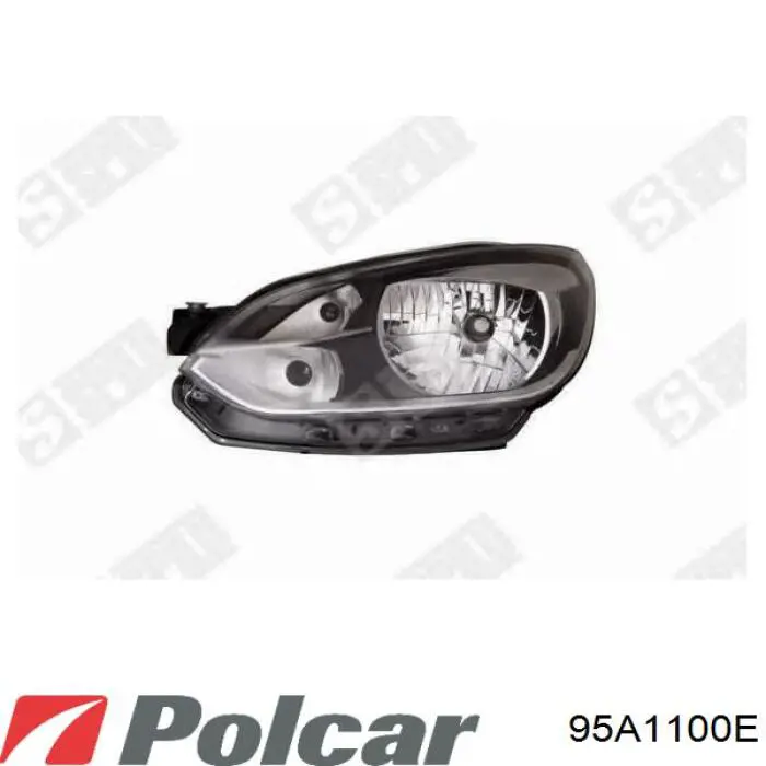 95A1100E Polcar faro derecho