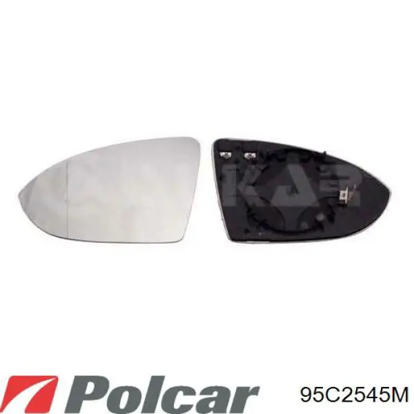 Cristal de espejo retrovisor exterior izquierdo Polcar 95C2545M precio, desde 22,52 EUR
