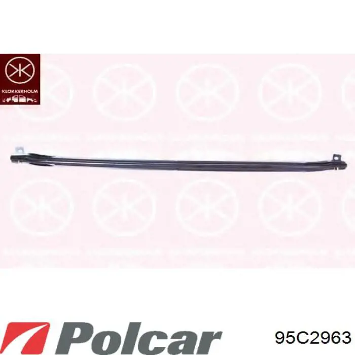 95C296-3 Polcar refuerzo paragolpes trasero