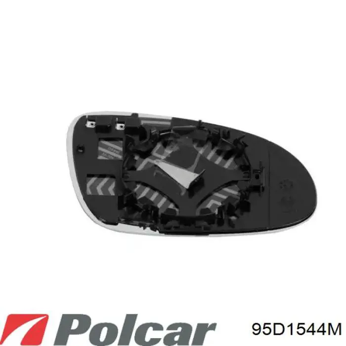 Comprar 95D1544E Polcar Cristal de espejo retrovisor exterior izquierdo