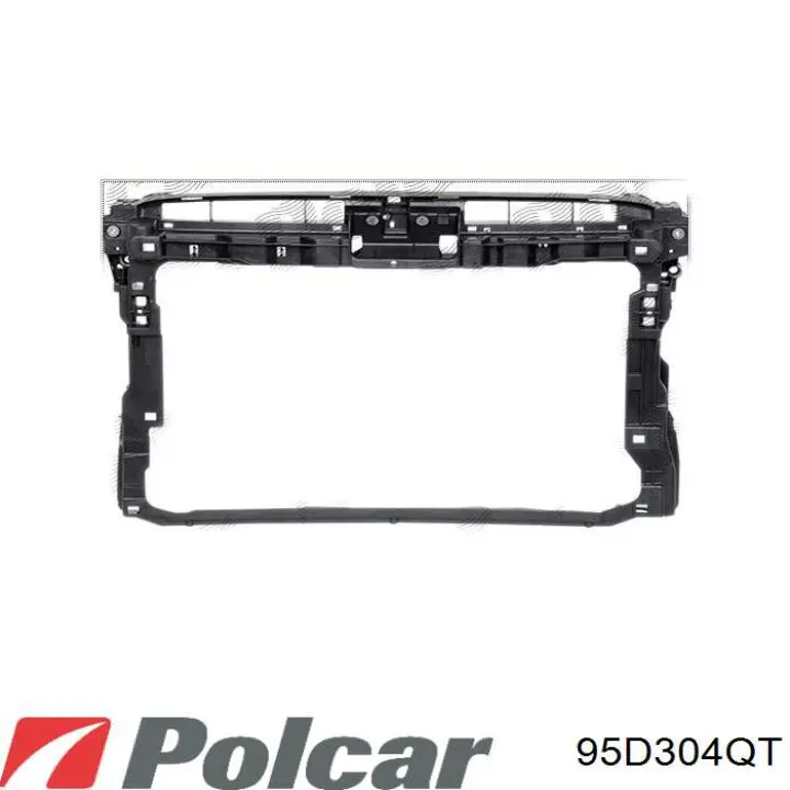 380 5027 Autotechteile soporte de radiador completo