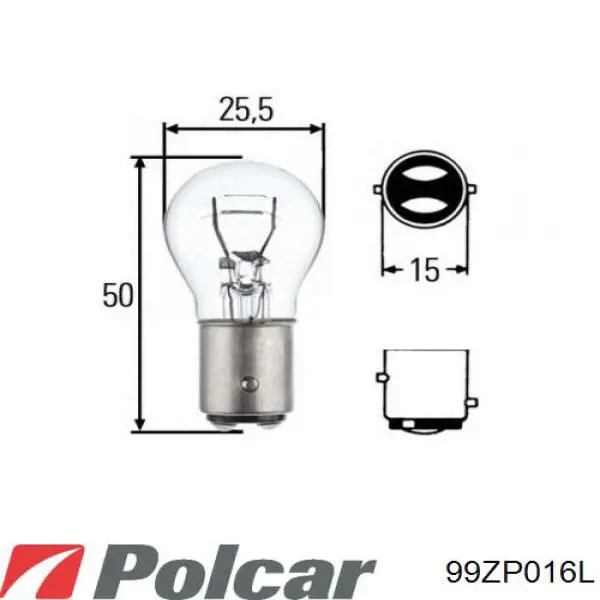 Bombilla POLCAR 99ZP016L