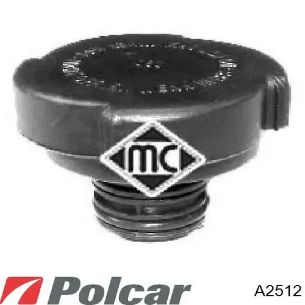 A2512 Polcar tapa de radiador