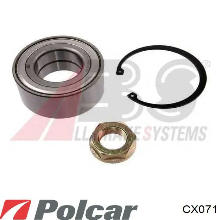Cojinete de rueda delantero CX071 Polcar