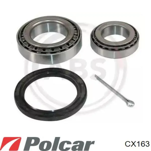 CX163 Polcar cojinete de rueda delantero