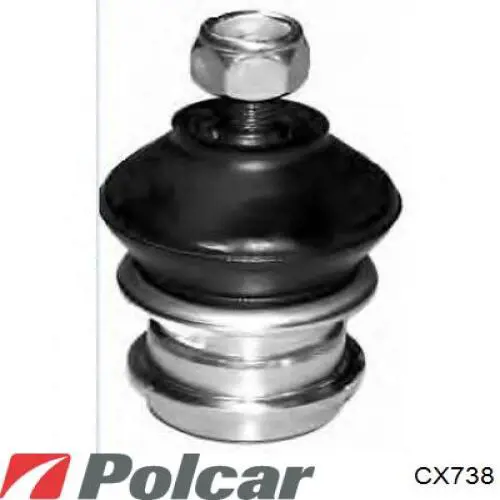 CX738 Polcar cubo de rueda trasero