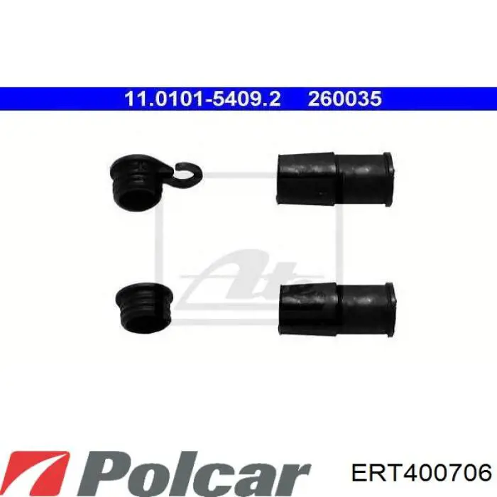 Juego de reparación, pinza de freno trasero Ford Focus 3 CB8
