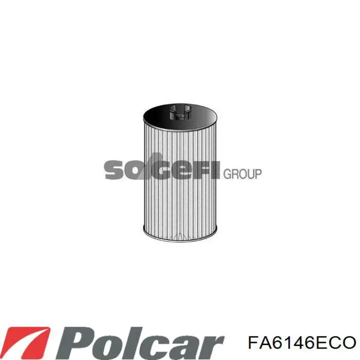 FA6146ECO Polcar filtro de aceite