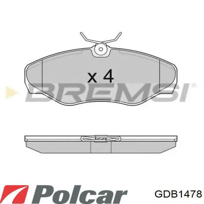 Pastillas de freno delanteras Renault Trafic 2 FL