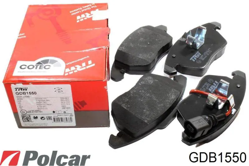 Pastillas de freno delanteras Seat Leon 2 1P1