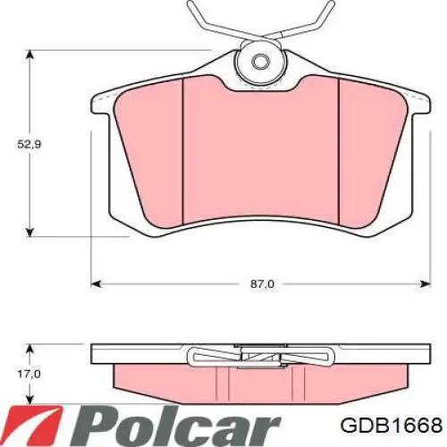 Pastillas de freno delanteras Opel Corsa X12
