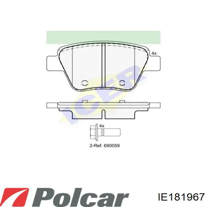 Pastillas de freno traseras Volkswagen Jetta 6 162, 163, AV3, AV2, AY2, AY3