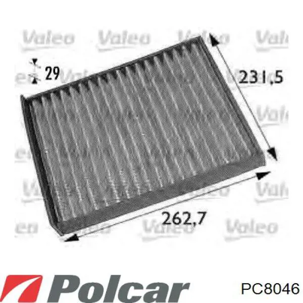 Comprar PC8046 Polcar Filtro de aire del habitáculo