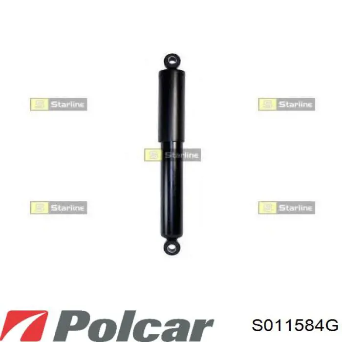 S011584G Polcar amortiguador trasero