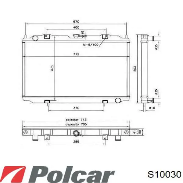 Motor de agua Akron Malo 130054