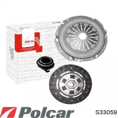 S33-059 Polcar kit de embrague (3 partes)