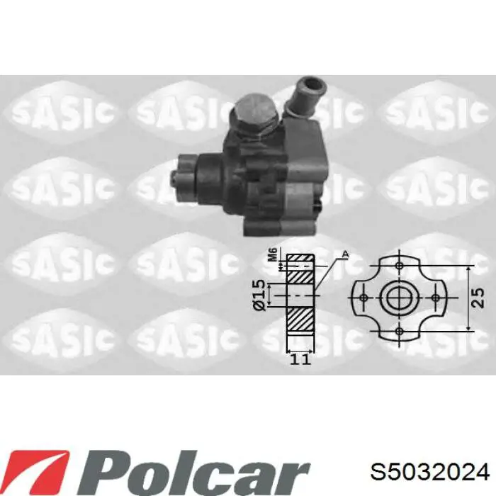 Bomba de dirección asistida  Jaguar 4X4Q3A674BA precio, desde 97,28 EUR