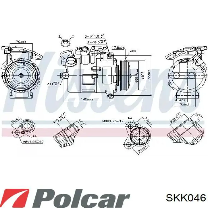 Comprar 5SEL12C Denso Acoplamiento magnético, compresor del aire acondicionado 