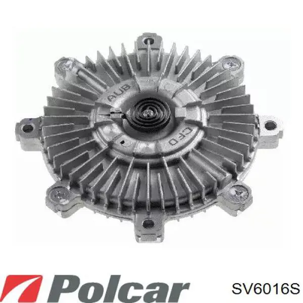 SV-6016S Polcar embrague, ventilador del radiador