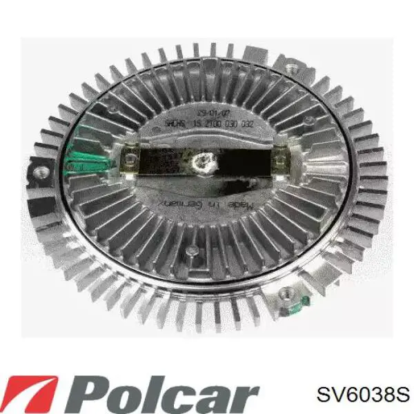 SV-6038S Polcar embrague, ventilador del radiador