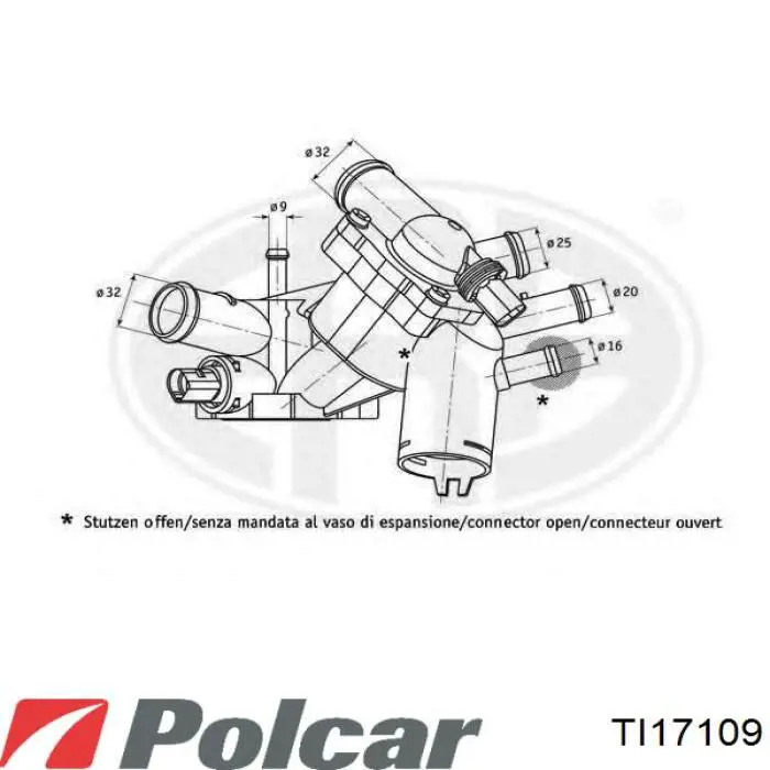 TI 17 109 Polcar termostato, refrigerante