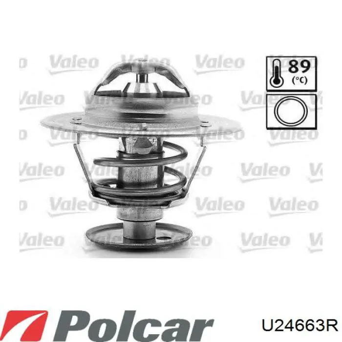 U24663R Polcar termostato, refrigerante