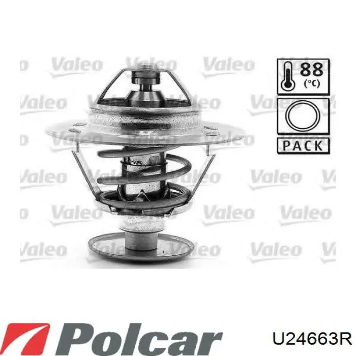 1658103 Ford Termostato de agua