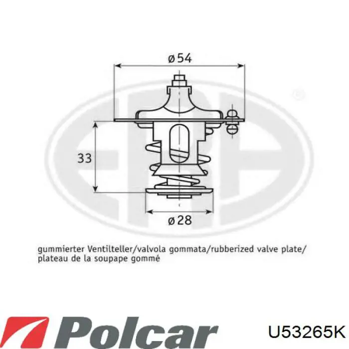 Comprar 1305A221 Mitsubishi Termostato