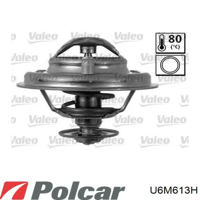 U6M613H Polcar termostato, refrigerante