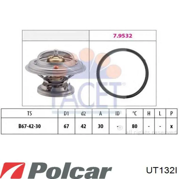 Comprar UT132I Polcar Caja de termostato
