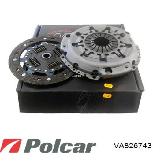 VA826743 Polcar kit de embrague (3 partes)