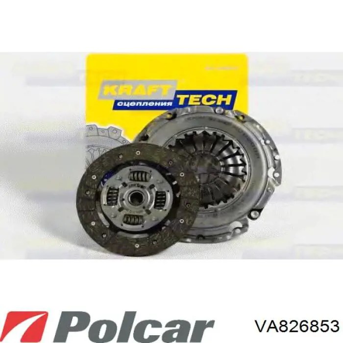 VA826853 Polcar kit de embrague (3 partes)