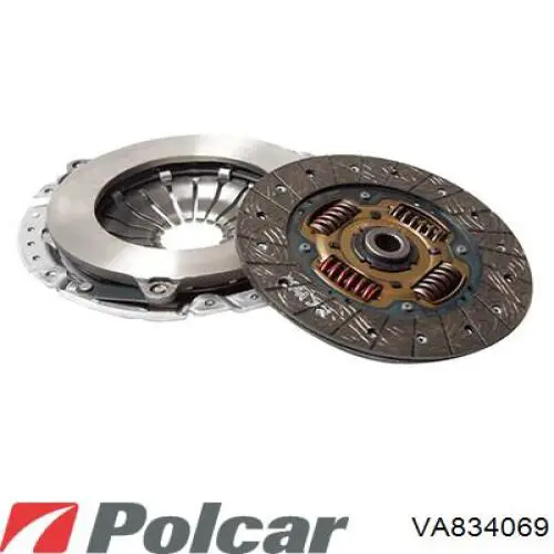 VA834069 Polcar kit de embrague (3 partes)