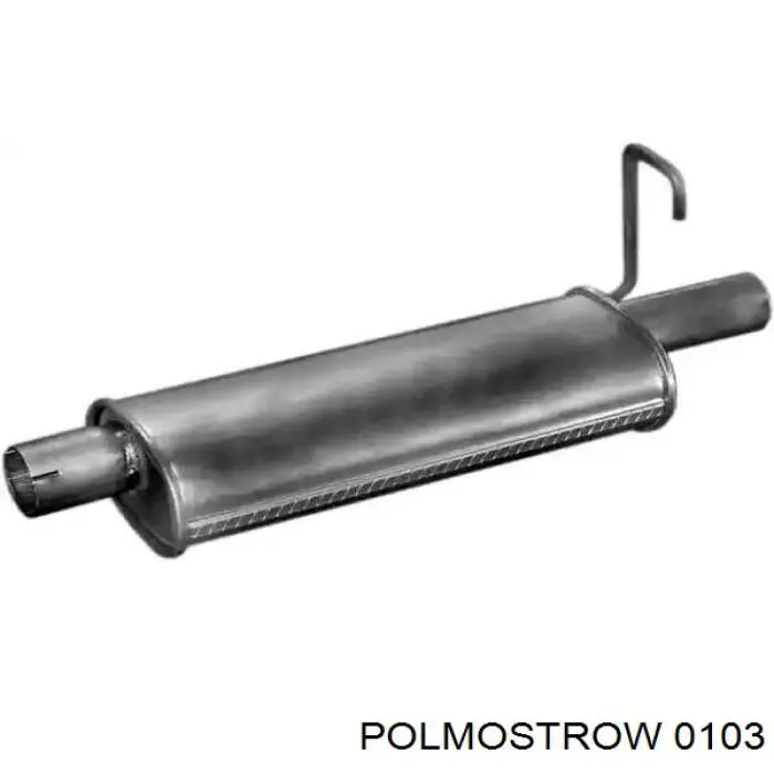 Silenciador central Polmostrow 0103 precio, desde 43,17 EUR