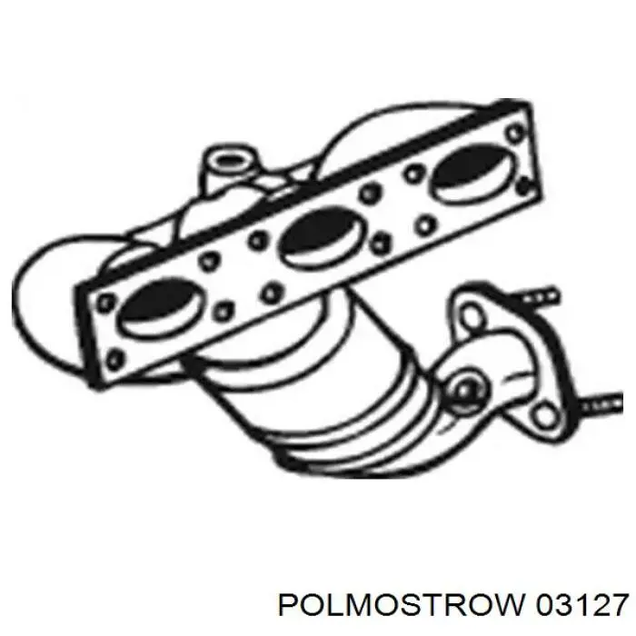 03127 Polmostrow Silenciador central
